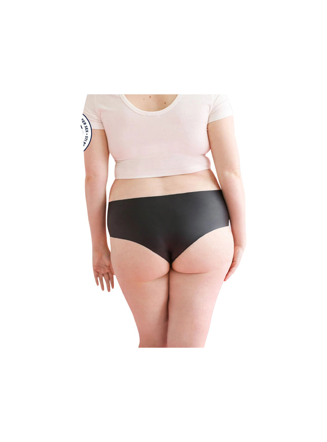 Lorals For STI Protection (FDA Approved) Oral Sex Barrier Shortie Cut Panties (Pack of 4)