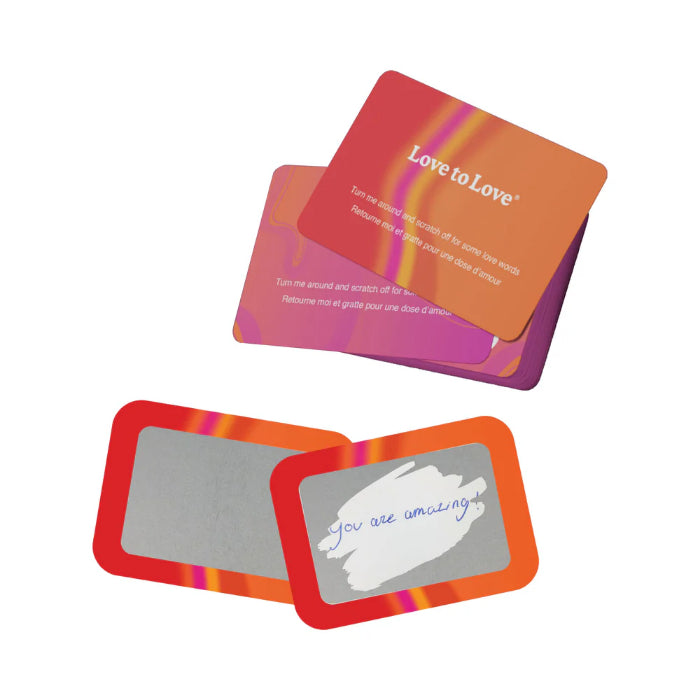 Love to Love Glimmers Scratch Off Personalized Message Kit For Lovers