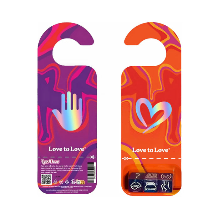 Love to Love Lets Dice Lover's Dice Game