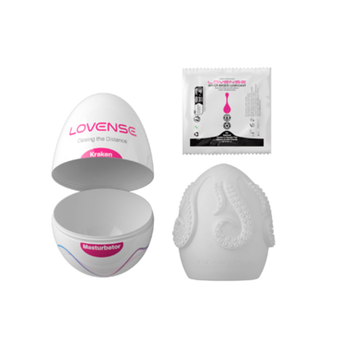 Lovense Kraken Soft Stretchy Textured Stroker