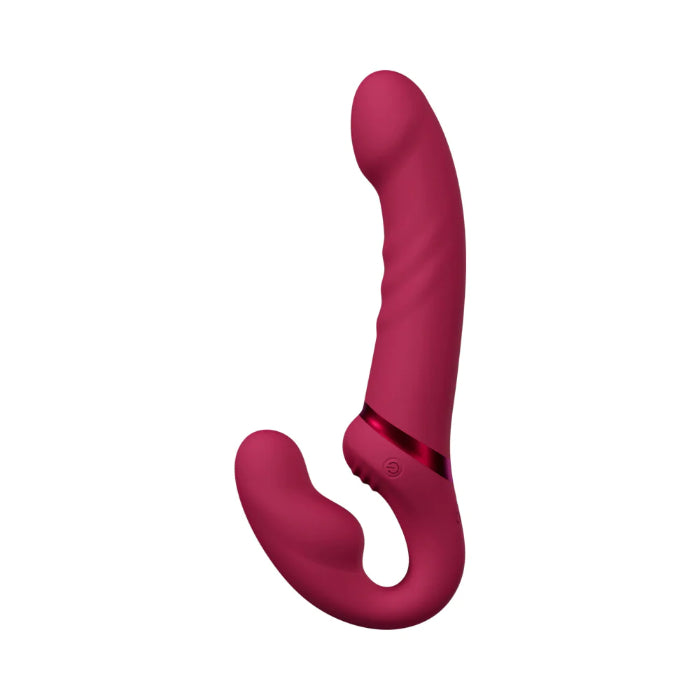 Lovense Lapis Wearable App Controlled Flexible Double-Ended Rechargeable Vibrating Strapless Dildo