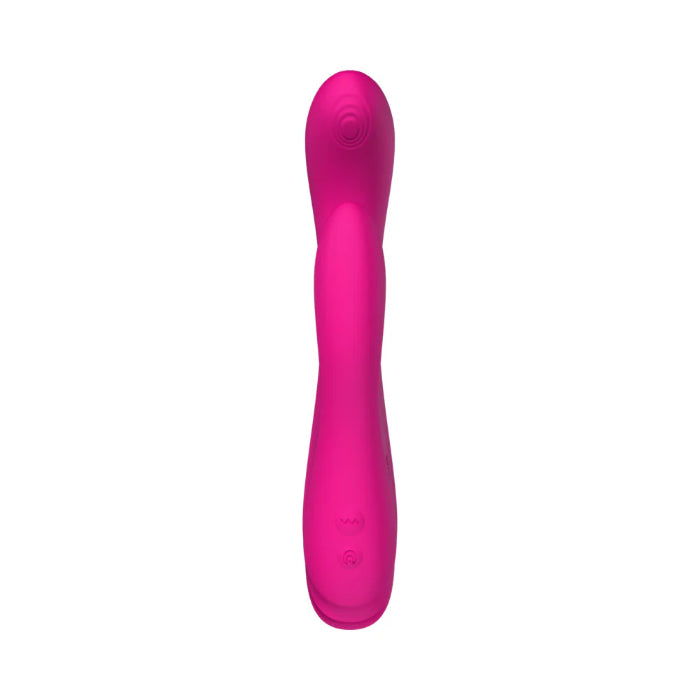 Lovense Osci 3 App-Enabled Rechargeable Warming Rabbit Style Massager With G-Spot Thumper