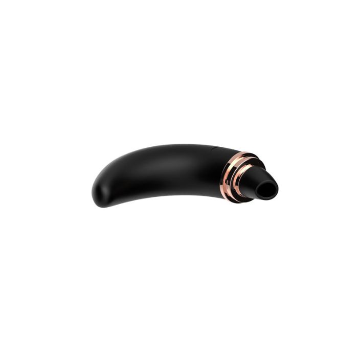 Moon Shaped Rechargeable Silicone Dual Ended Air Pulse G-Spot Vibrator