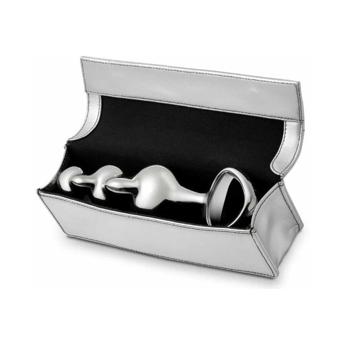 nJoy Disco Stainless Steel Weighted Contoured Plug
