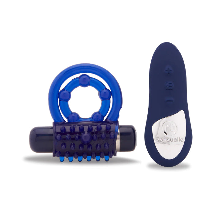 Nu Sensuelle Endure Ultra-Stretchy Waterproof Vibrating Ring With Vibrating Remote Control