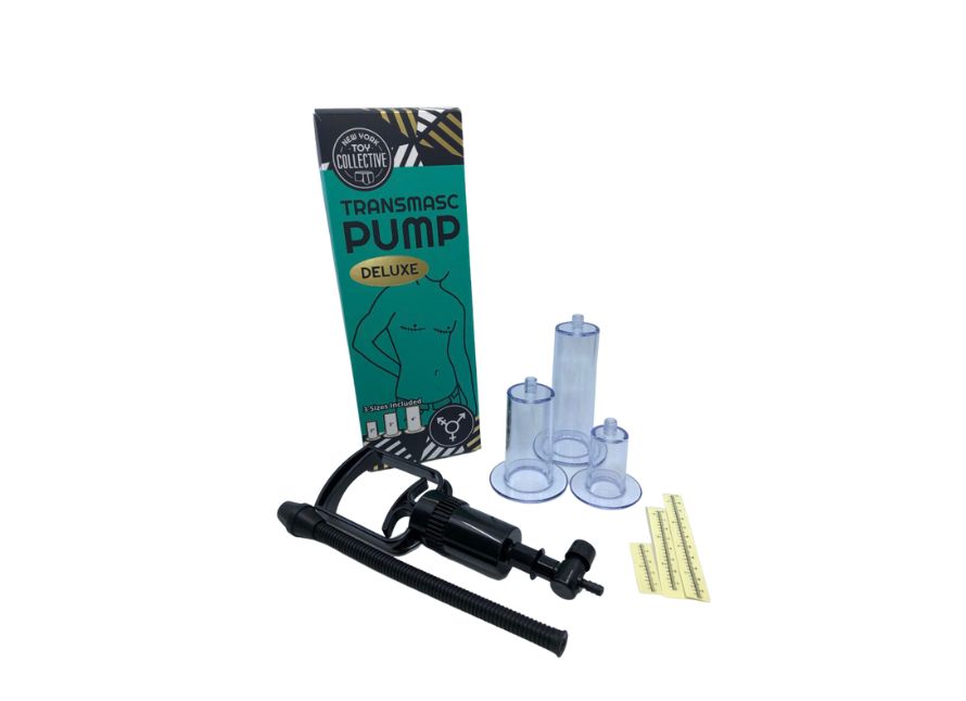 NYTC Trans Masc Pump Deluxe With Three Cylinder Sizes