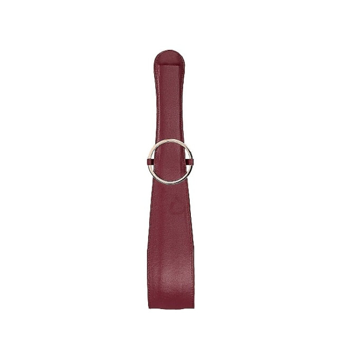Ouch! Halo Ringed Belt Leather Flogger
