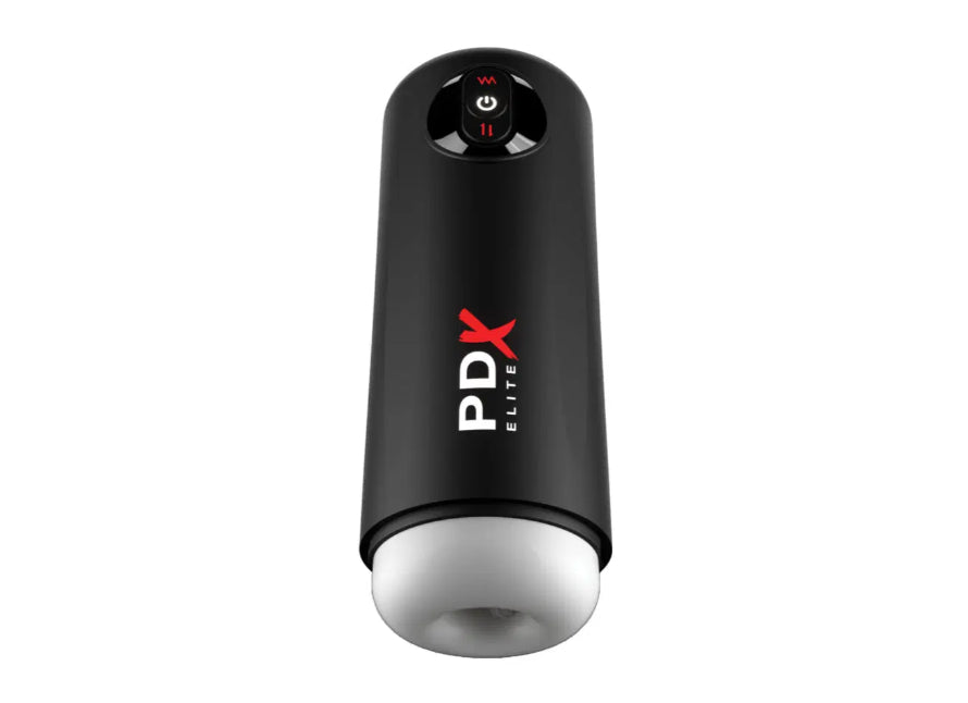 PDX Elite Moto Milker Thrusting and Vibrating Stroker