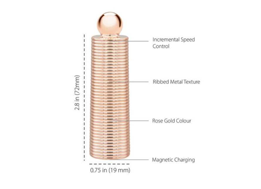 Pillow Talk Secrets Desires 6-Piece Interchangeable Silicone Mini Massager Set