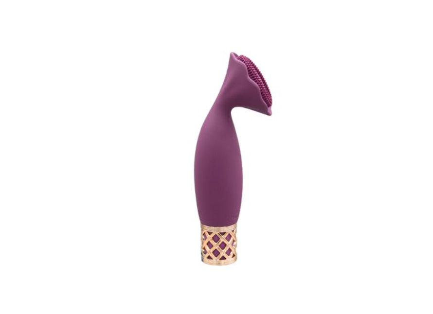 Pillow Talk Secrets Passion Rechargeable Silicone Flower Shaped Fluttery External Vibrator