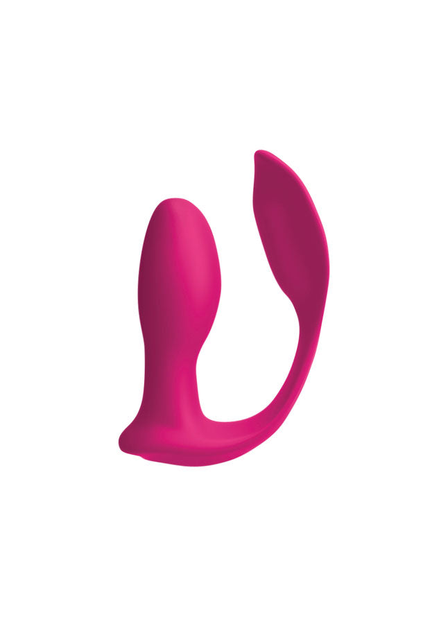 3Some Double Ecstasy Dual Stimulation Silicone Vibrator