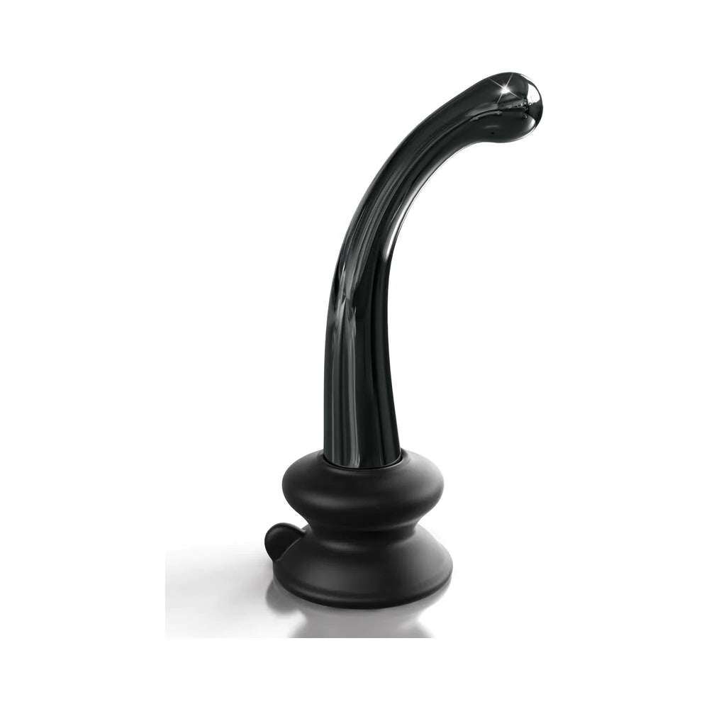 Pipedream Icicles No. 87 Curved Glass G-Spot Massager With Suction Cup