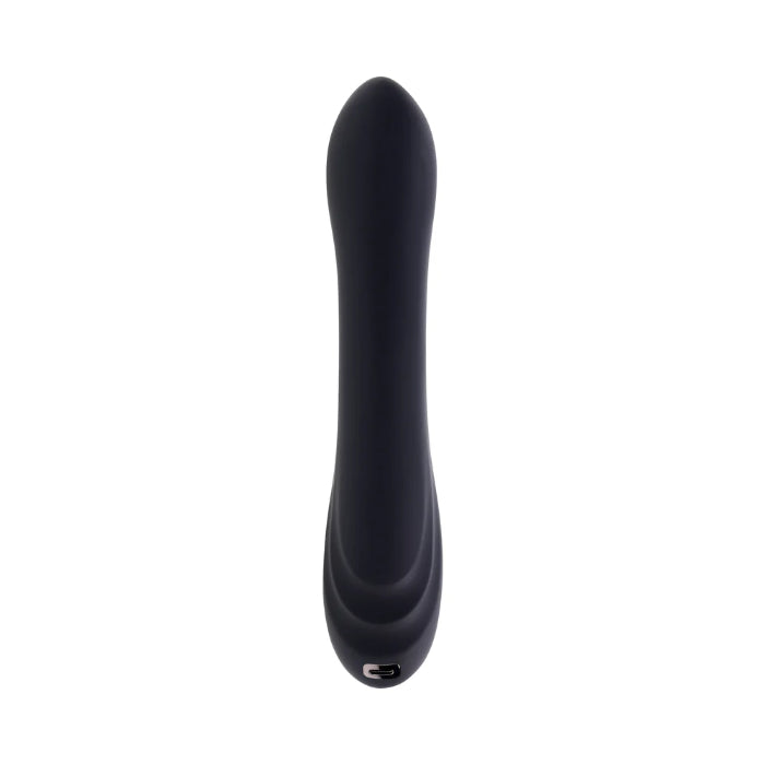Playboy Aureus Rechargeable Silicone Dual Stimulating Rabbit Style Vibrator With Firm Direct G-Spot Stimulator