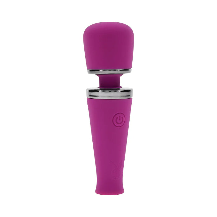 Playboy Mic Drop Silicone Rechargeable Mini Wand