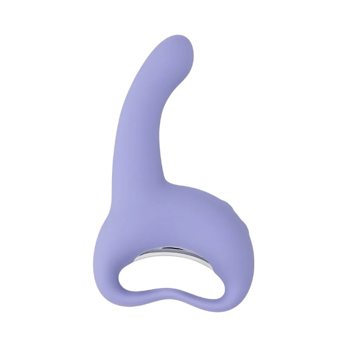 Playboy Nice To Meet You Rechargeable Come-Hither Motion Silicone Vibrator With Ergonomic Handle