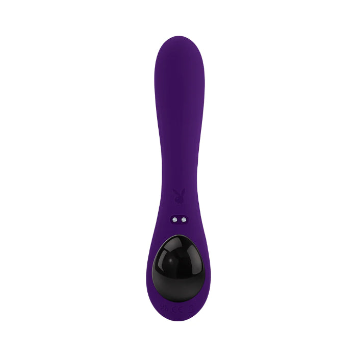 Playboy On Repeat Dual Stim Rotating Beads Rabbit Vibe