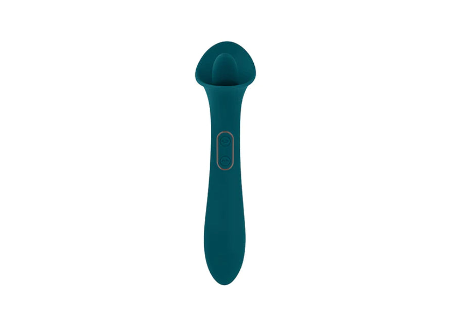 Playboy True Indulgence Rechargeable Dual Ended Silicone Flicking And G Spot Vibrator