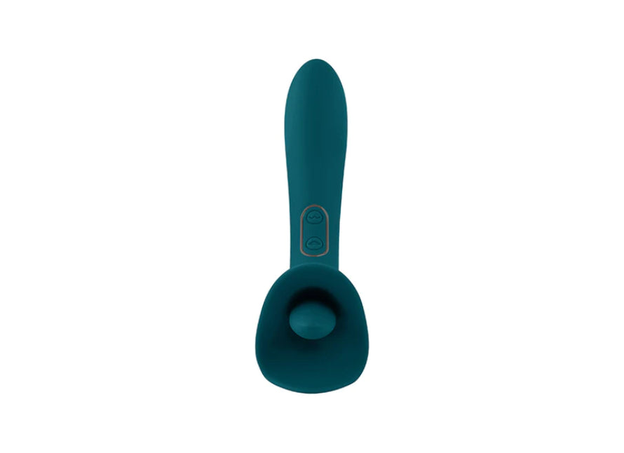 Playboy True Indulgence Rechargeable Dual Ended Silicone Flicking And G Spot Vibrator
