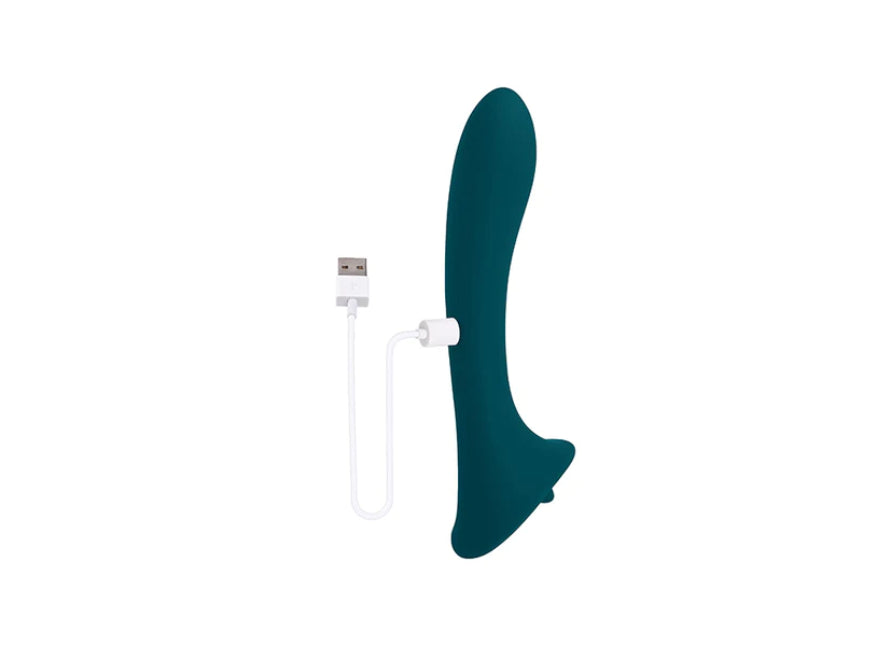 Playboy True Indulgence Rechargeable Dual Ended Silicone Flicking And G Spot Vibrator