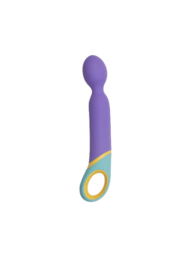 PMV20 Base Rechargeable Silicone Mini Wand Vibrator With Handle