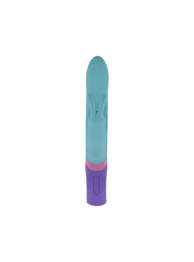 PMV20 Meta Rechargeable Silicone Dual Motor Rabbit Vibrator With Handle