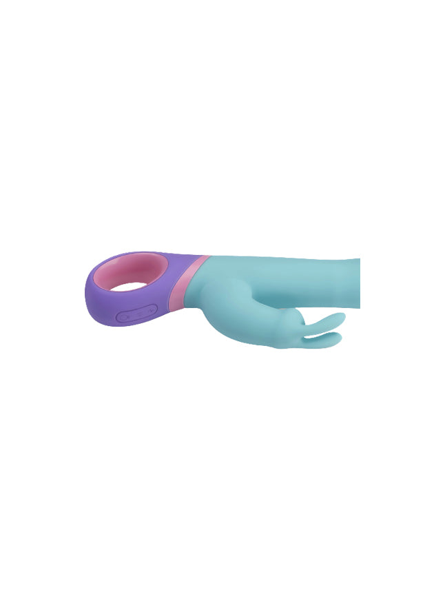 PMV20 Meta Rechargeable Silicone Dual Motor Rabbit Vibrator With Handle