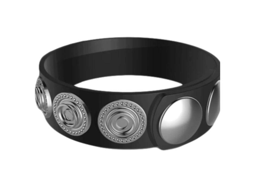 Rock Solid Silaflex 5-Snap Silicone Cock Ring