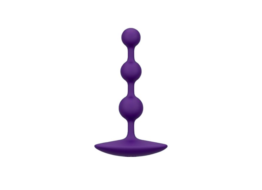 ROMP Amp Silicone Flexible Anal Bead Style Butt Plug