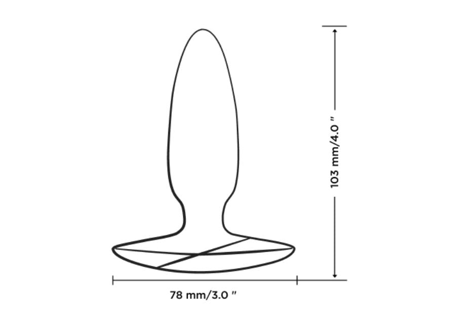ROMP Bass Rechargeable Silicone Vibrating Butt Plug
