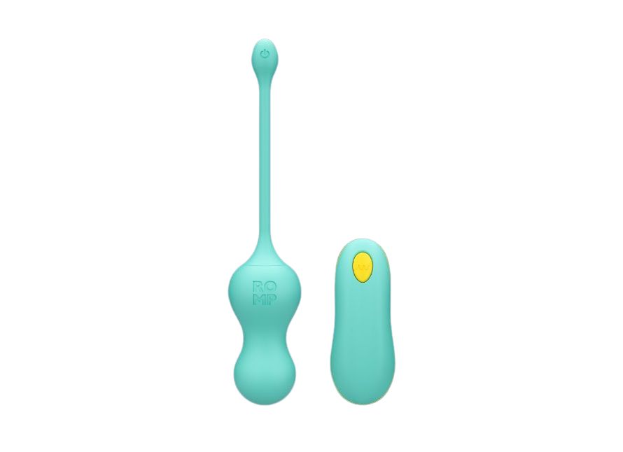 ROMP Cello Rechargeable Remote-Controlled Silicone G-Spot Egg Vibrator