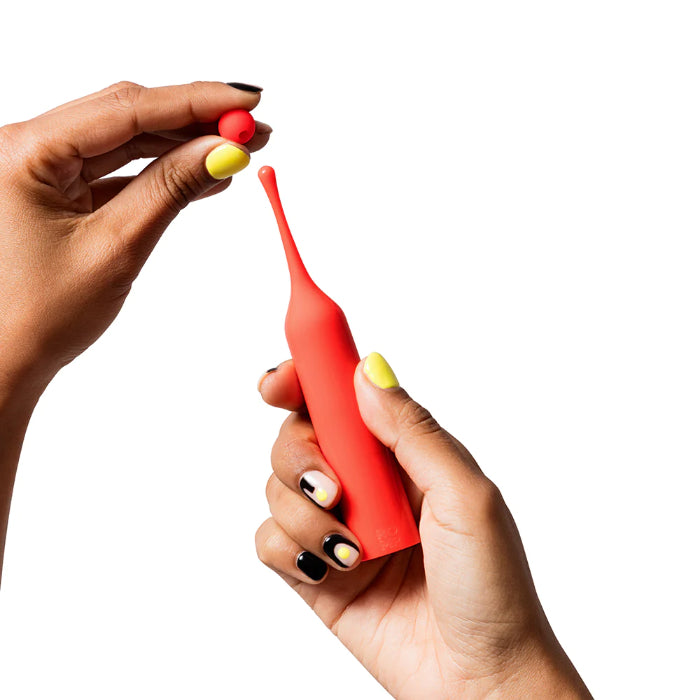 ROMP Pop High Frequency Pinpoint Vibe With Interchangeable Heads