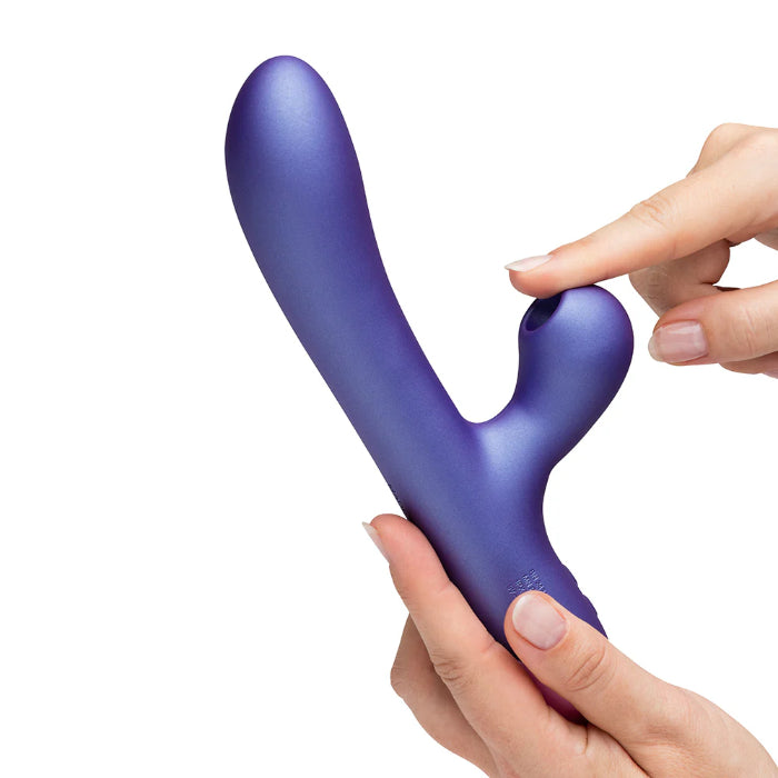 ROMP Pulse Pleasure Air Rechargeable Rabbit Style Dual Stimulating Vibrator