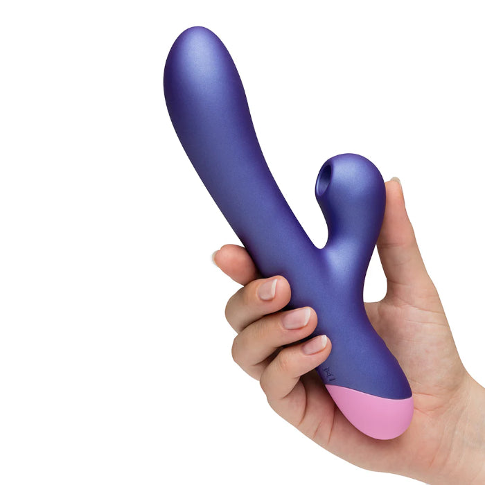 ROMP Pulse Pleasure Air Rechargeable Rabbit Style Dual Stimulating Vibrator