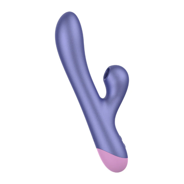 ROMP Pulse Pleasure Air Rechargeable Rabbit Style Dual Stimulating Vibrator
