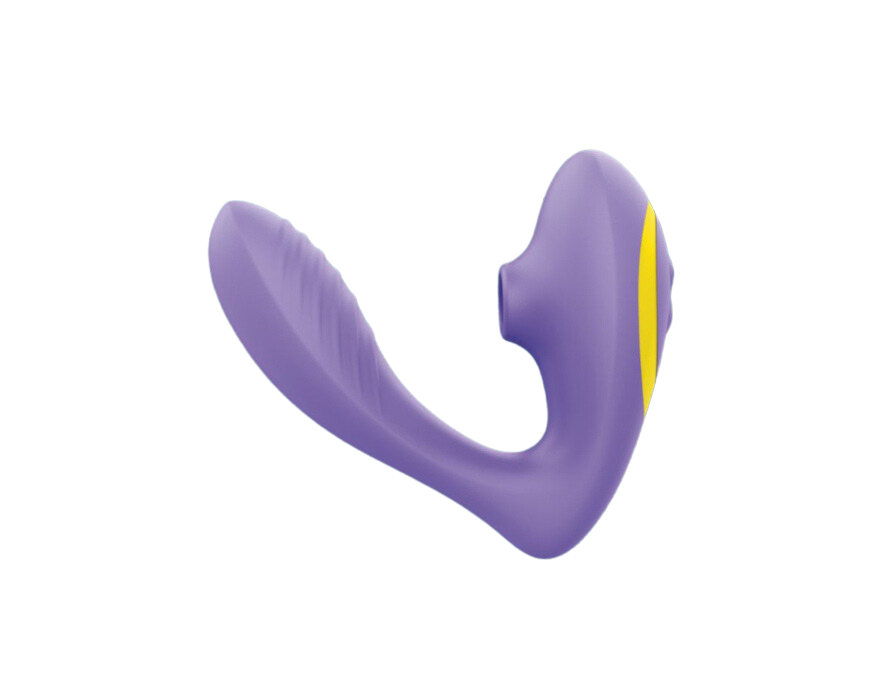 ROMP Reverb Rechargeable Silicone Dual Stimulating Air Pulse Vibrator