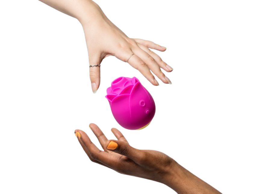 ROMP Rose Rechargeable Silicone Pleasure Air External Sex Toy