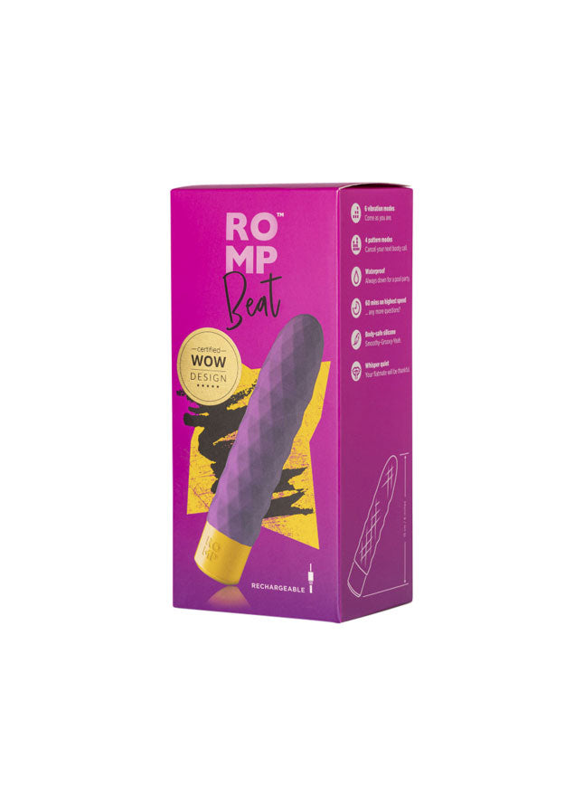 ROMP Beat Rechargeable Silicone Bullet Vibrator