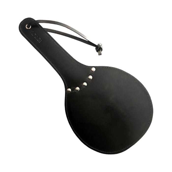Rouge Leather Padded Ping Pong Paddle