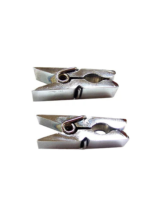 Rouge Nipple Pegs Intense Chrome Plated Clothespin Style Nipple Clamps