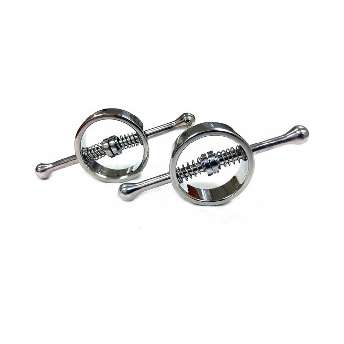 Rouge Stainless Steel Spring Loaded Nipple Clamps