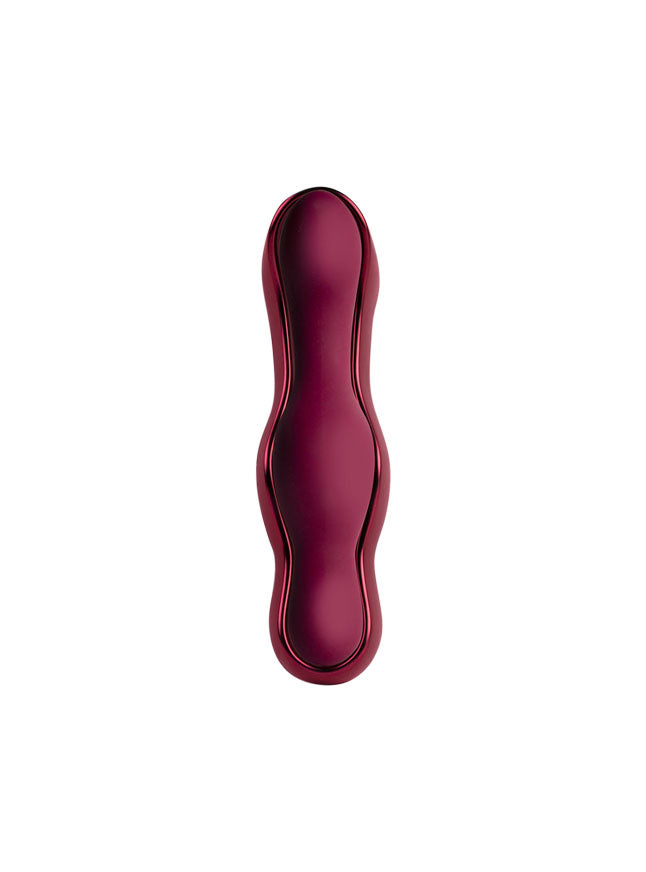 Ruby Glow Rechargeable Remote Controlled Silicone Saddle Grinding Vibrator