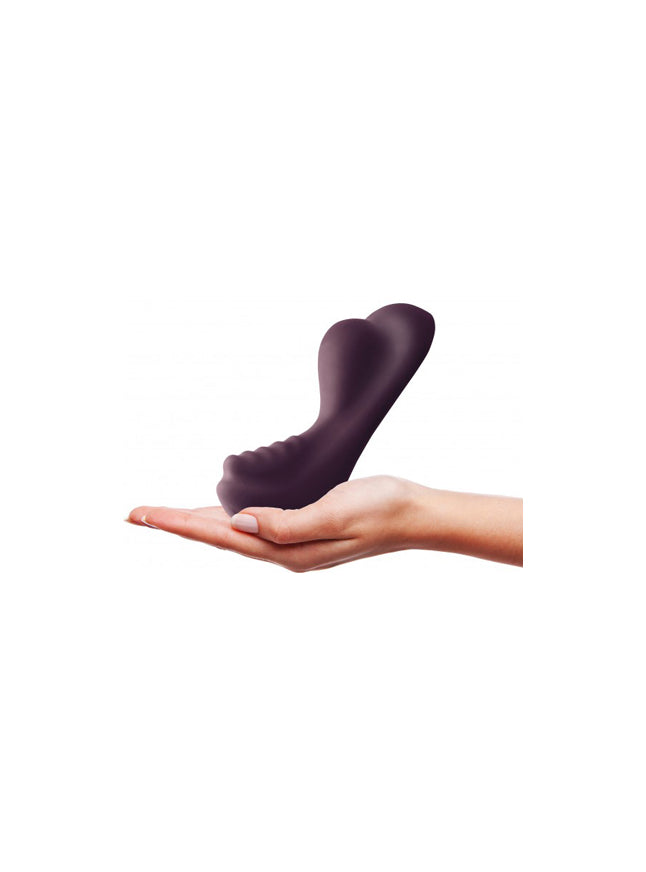 Ruby Glow Saddle Silicone Grinding Vibrator