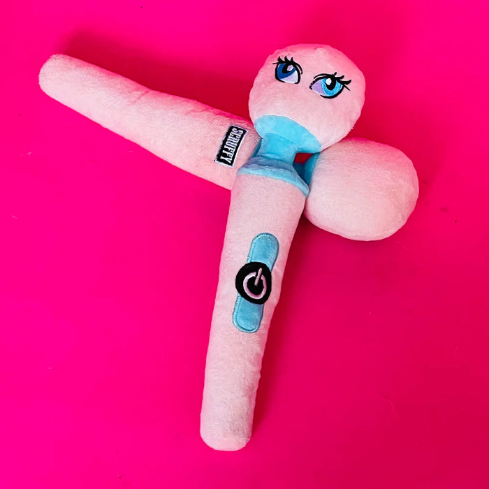 Scruffy Wanda DelPoochie Massager Shaped Dog Toy
