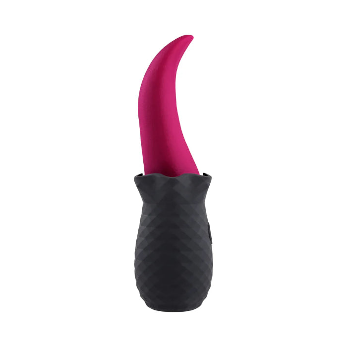 Selopa Tongue Teaser Rechargeable Flicking Vibrator With Handle