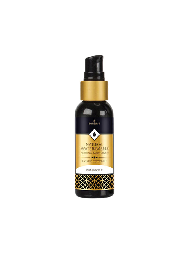 Sensuva Exotic Coconut Flavored Natural Water-Based Personal Lubricant