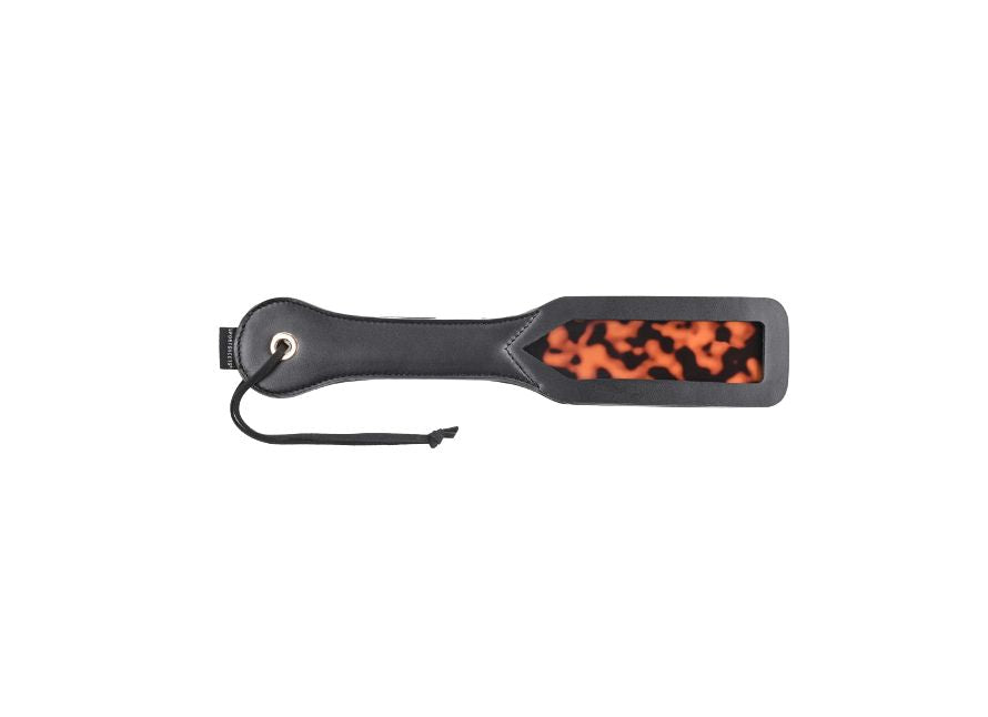 Sincerely, Sportsheets Amber Tortoiseshell Layered Spanker Paddle
