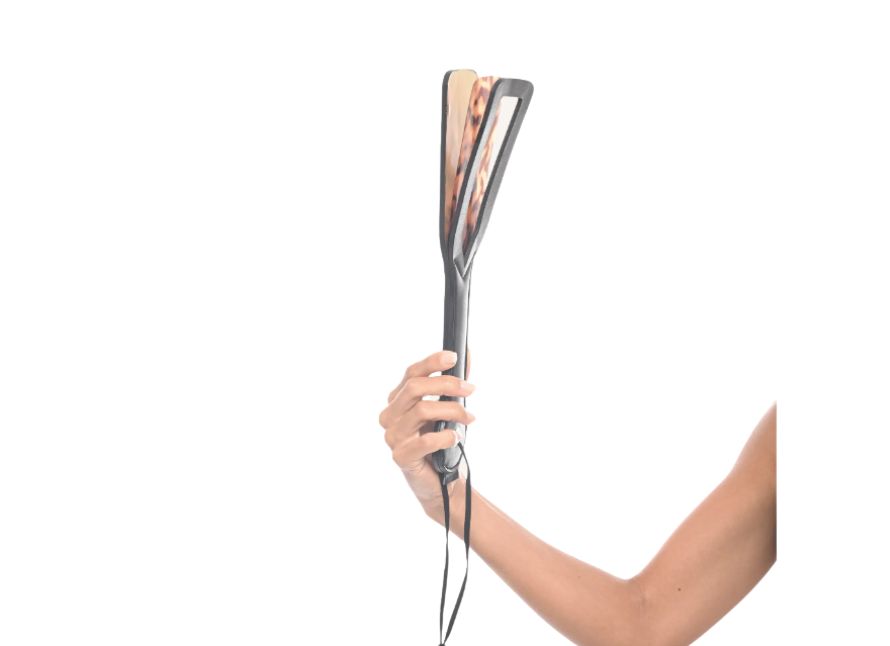 Sincerely, Sportsheets Amber Tortoiseshell Layered Spanker Paddle