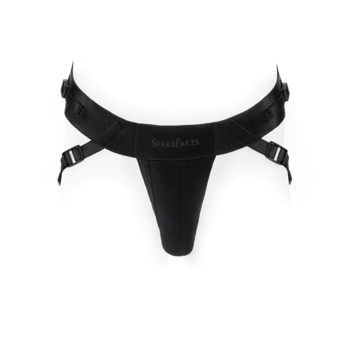 SpareParts Joque Deuce Cover Jock Style Adjustable Dual Ring Cloth Strap-On Harness For Double Penetration