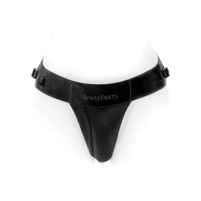 SpareParts Theo Cover Thong Style Adjustable Cloth Strap-On Harness