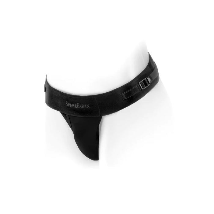 SpareParts Theo Cover Thong Style Adjustable Cloth Strap-On Harness